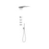Tres SHOWER TECHNOLOGY ZESTAW ELEKTRONICZNEJ BATERII TERMOSTATYCZNEJ PODTYNKOWEJ 4-DROŻNEJ SHOWER TECHNOLOGY BLUE EDITION PRYSZNICOWE-09286408